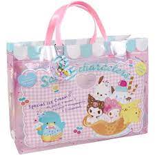 SANRIO CHARACTERS VINYL HAND BAG
