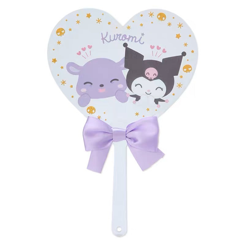 SANRIO ORIGINAL KUROMI HANDHELD FAN SMILING