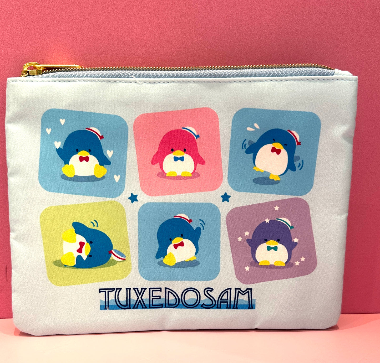 SANRIO ORIGINAL TUXEDOSAM POUCH WITH ZIPPER 2023 TX LOTTERY #8