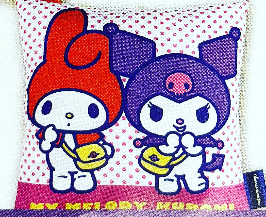 SANRIO ORIGINAL MY MELODY & KUROMI CUSHION 2023 RETRO #14
