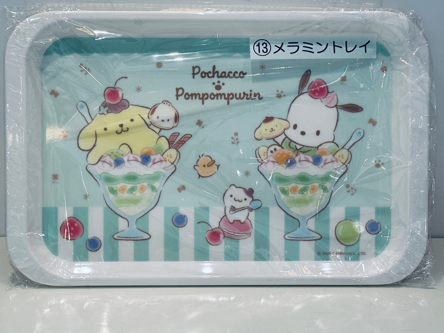 POMPOMPURIN AND POCHACCO KUJI TRAY #13