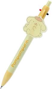 SANRIO JAPAN ORIGINAL POMPOMPURIN 2 COLOR BALL PEN & MECHANICAL PENCIL