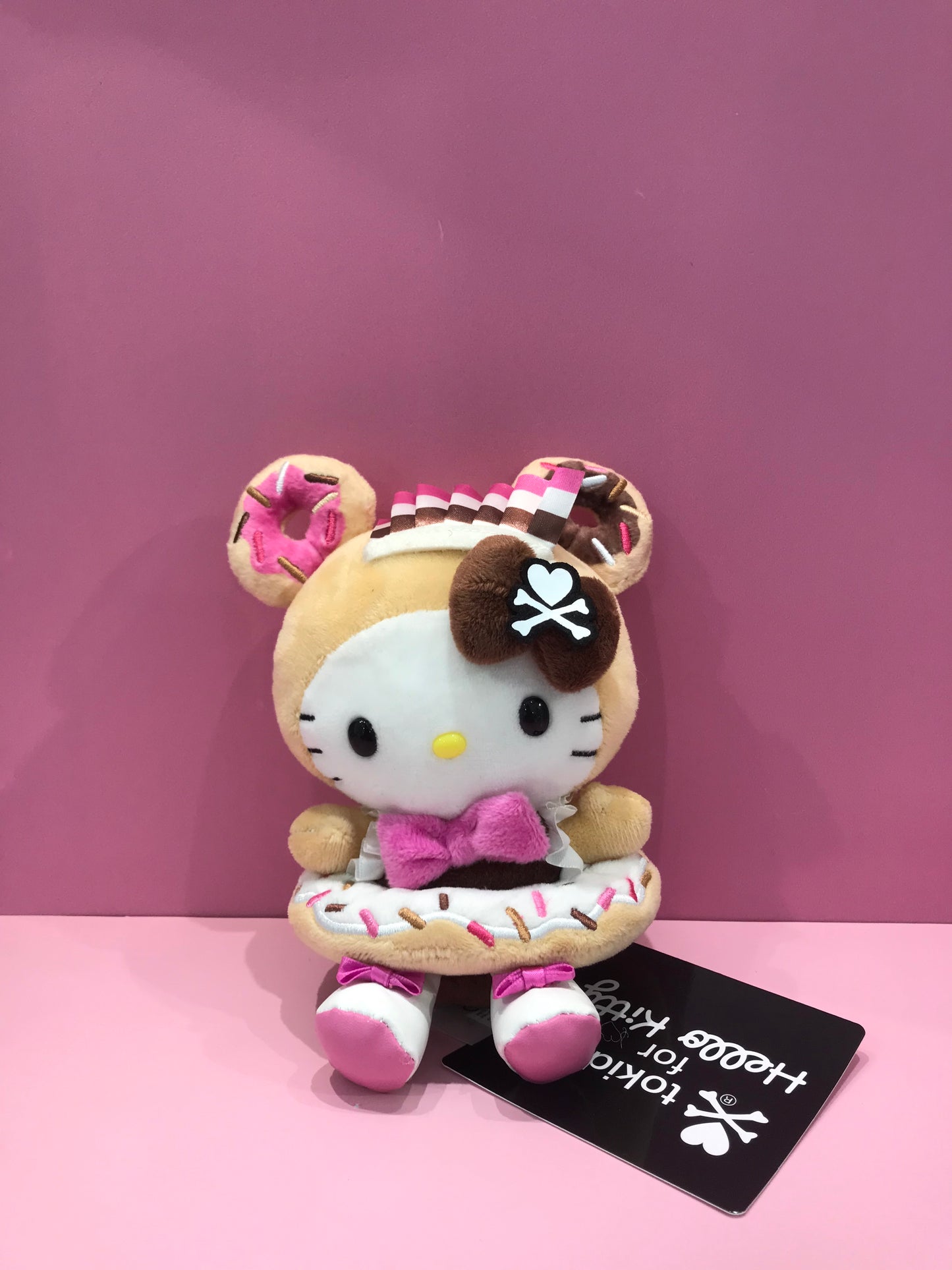HELLO KITTY TOKIDOKI MASCOT PLUSH MAID MIDNIGHT METROPOLIS