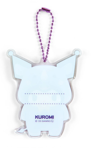 SANRIO JAPAN ORIGINAL KUROMI ANIMAL HEADGEAR ACRYLIC CHARM