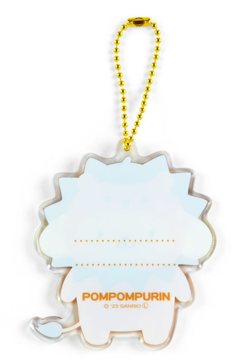 SANRIO JAPAN ORIGINAL POMPOMPURIN ANIMAL HEADGEAR ACRYLIC CHARM