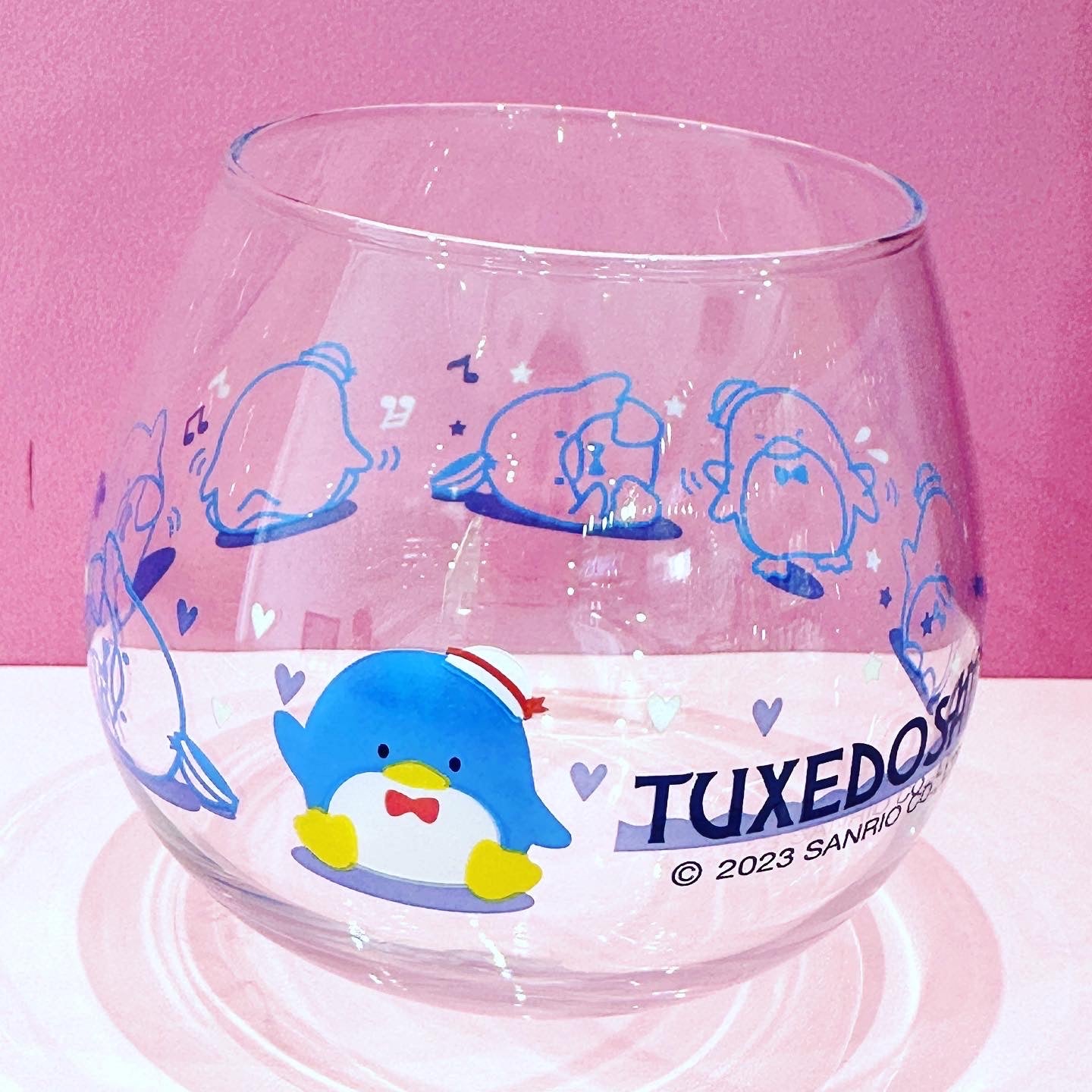 SANRIO ORIGINAL 2023 TUXEDOSAM KUJI TUMBLER GLASS CUP #9
