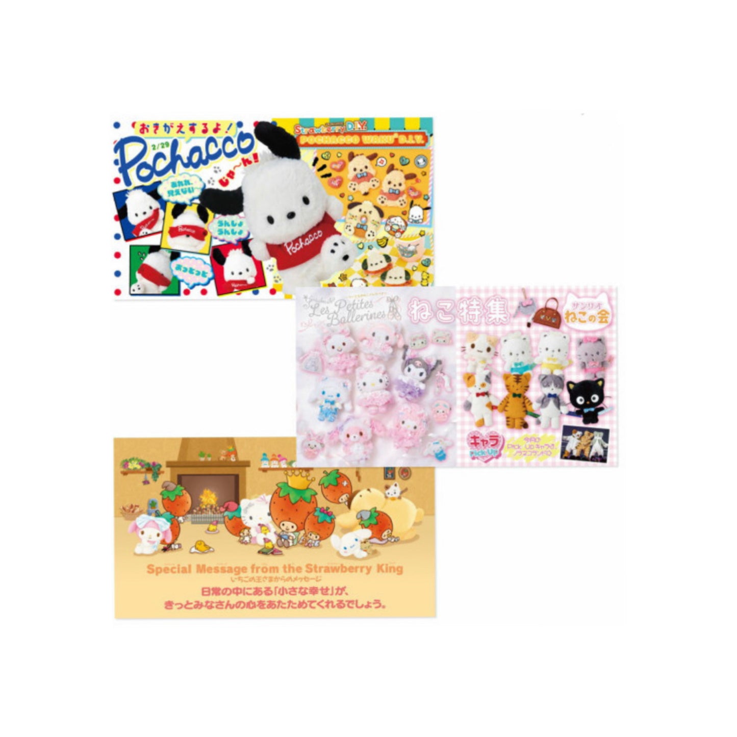 SANRIO THE STRAWBERRY NEWS / MAGAZINES FEB 2025