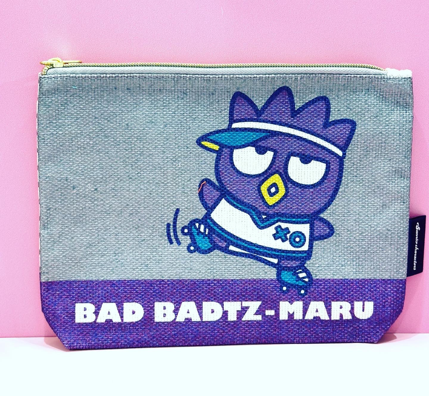 SANRIO CHARACTERS BADTZ MARU CAVAS POUCH 2023 RETRO 8