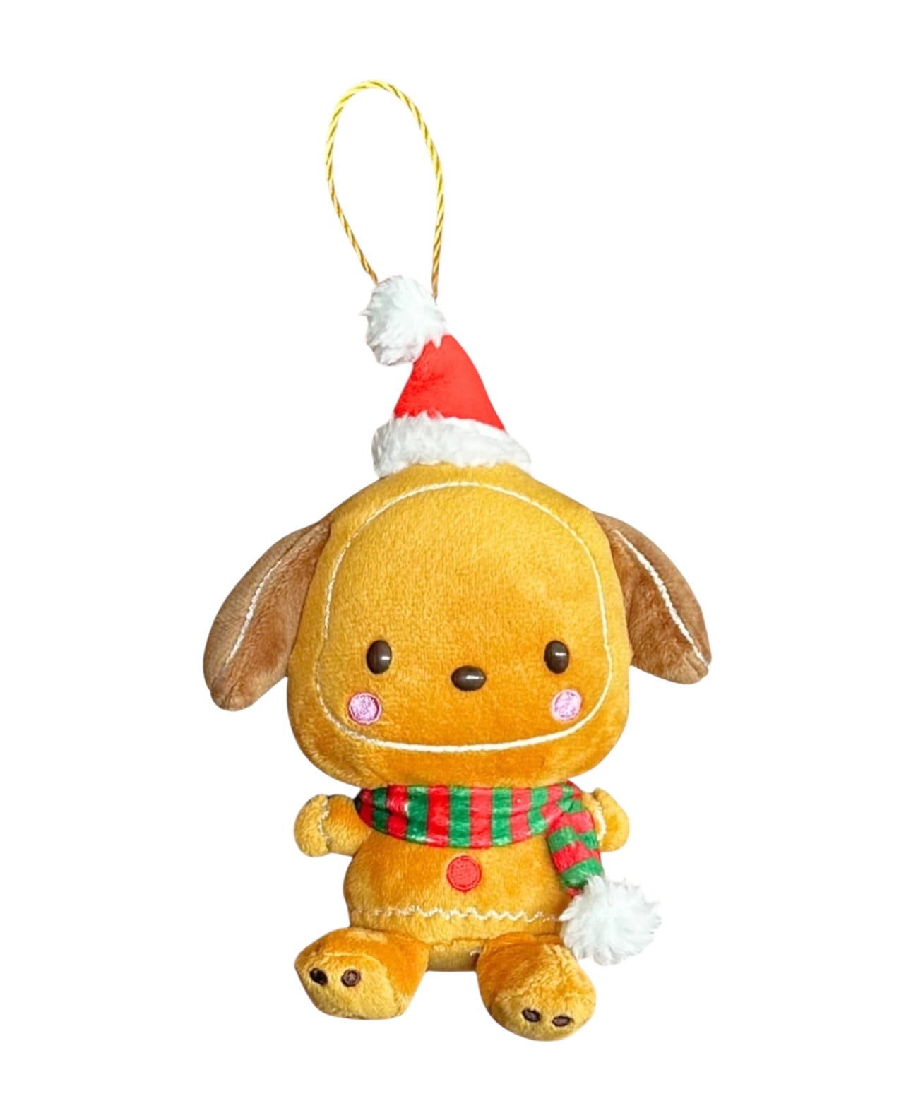SANRIO POCHACCO MASCOT ORNAMENT IN GINGERBREAD