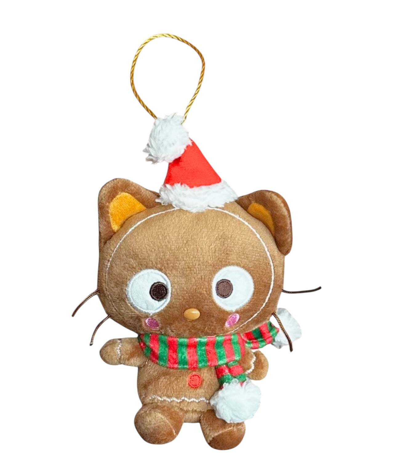 SANRIO CHOCOCAT MASCOT ORNAMENT IN GINGERBREAD