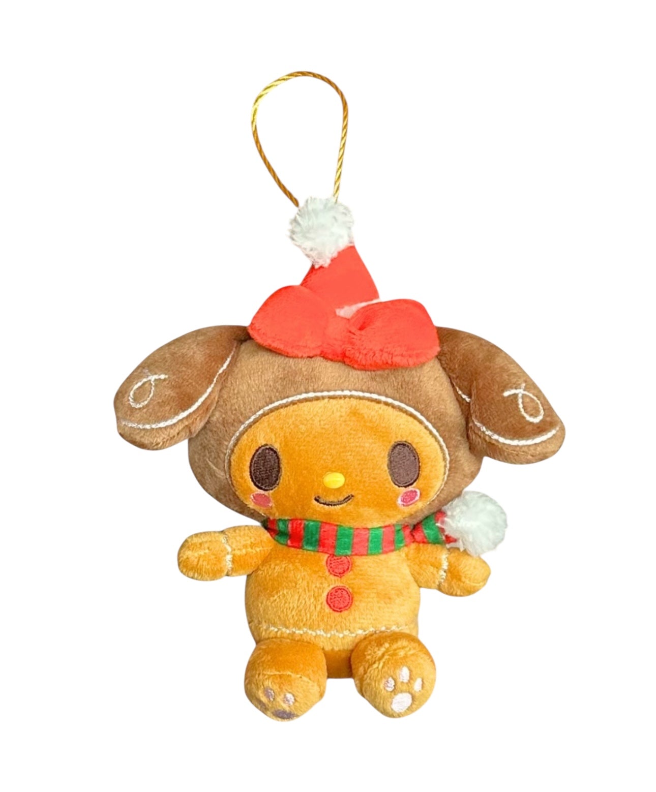 SANRIO MY MELODY MASCOT ORNAMENT IN GINGERBREAD