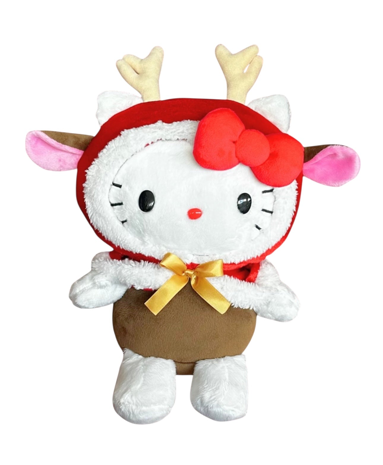SANRIO HELLO KITTY 15 IN PLUSH SANTA CLAUS COSTUME REINDEER