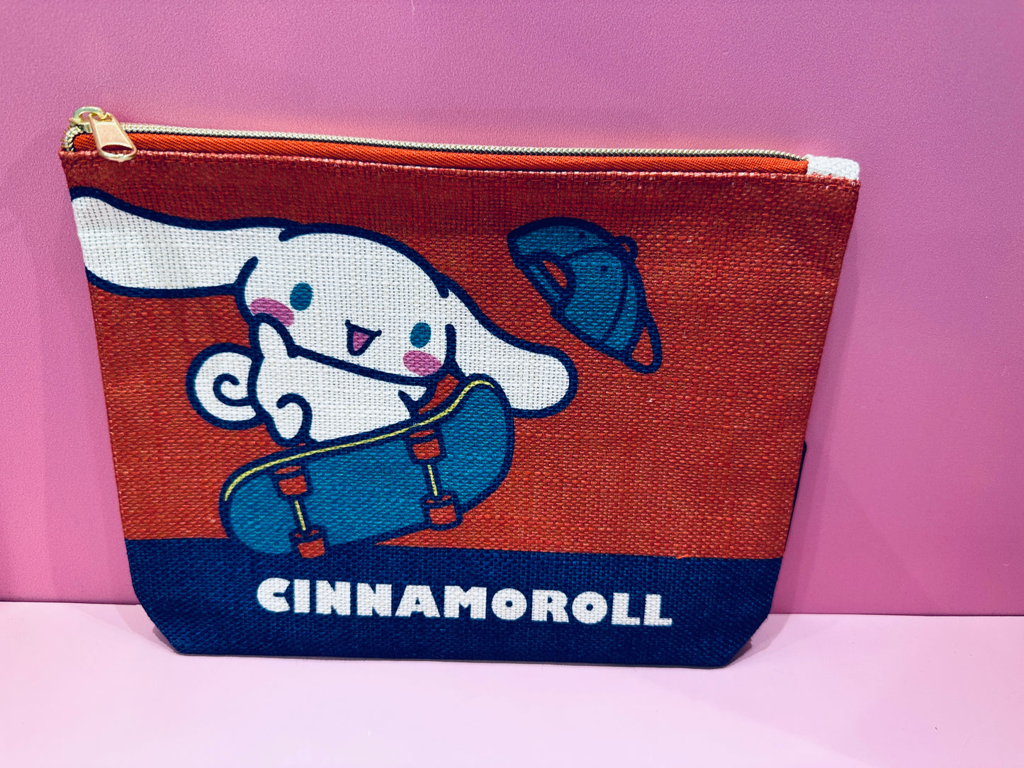 SANRIO CHARACTERS CINNAMOROLL CAVAS POUCH 2023 RETRO 9