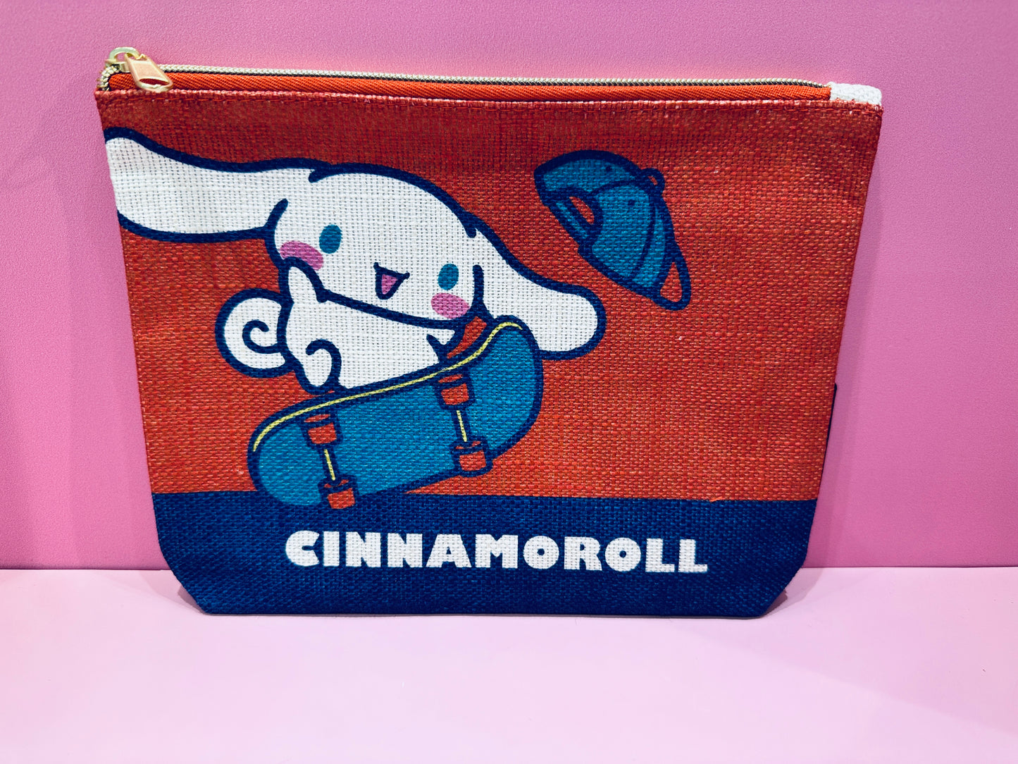 SANRIO CHARACTERS CINNAMOROLL CAVAS POUCH 2023 RETRO 9