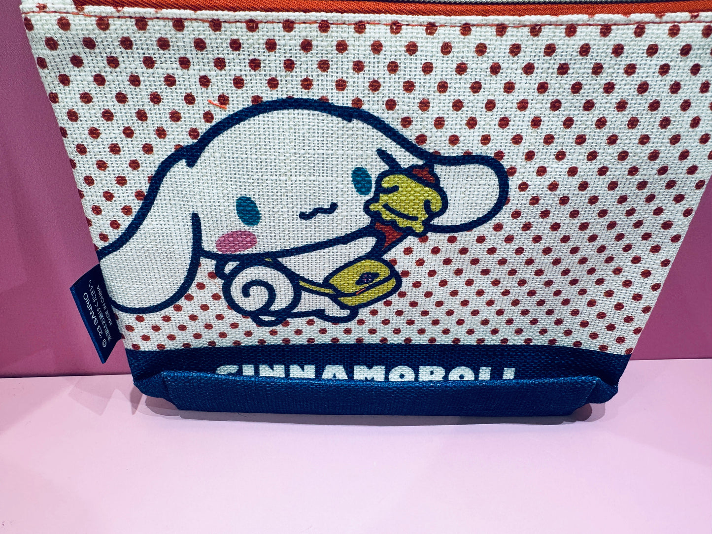 SANRIO CHARACTERS CINNAMOROLL CAVAS POUCH 2023 RETRO 9
