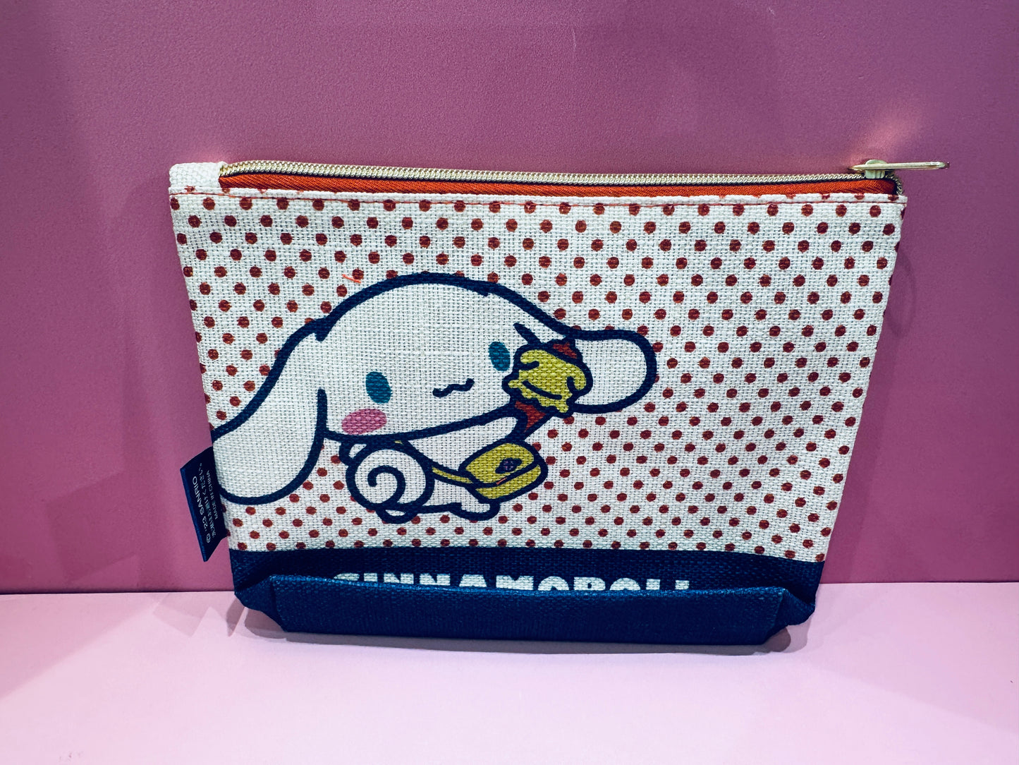 SANRIO CHARACTERS CINNAMOROLL CAVAS POUCH 2023 RETRO 9