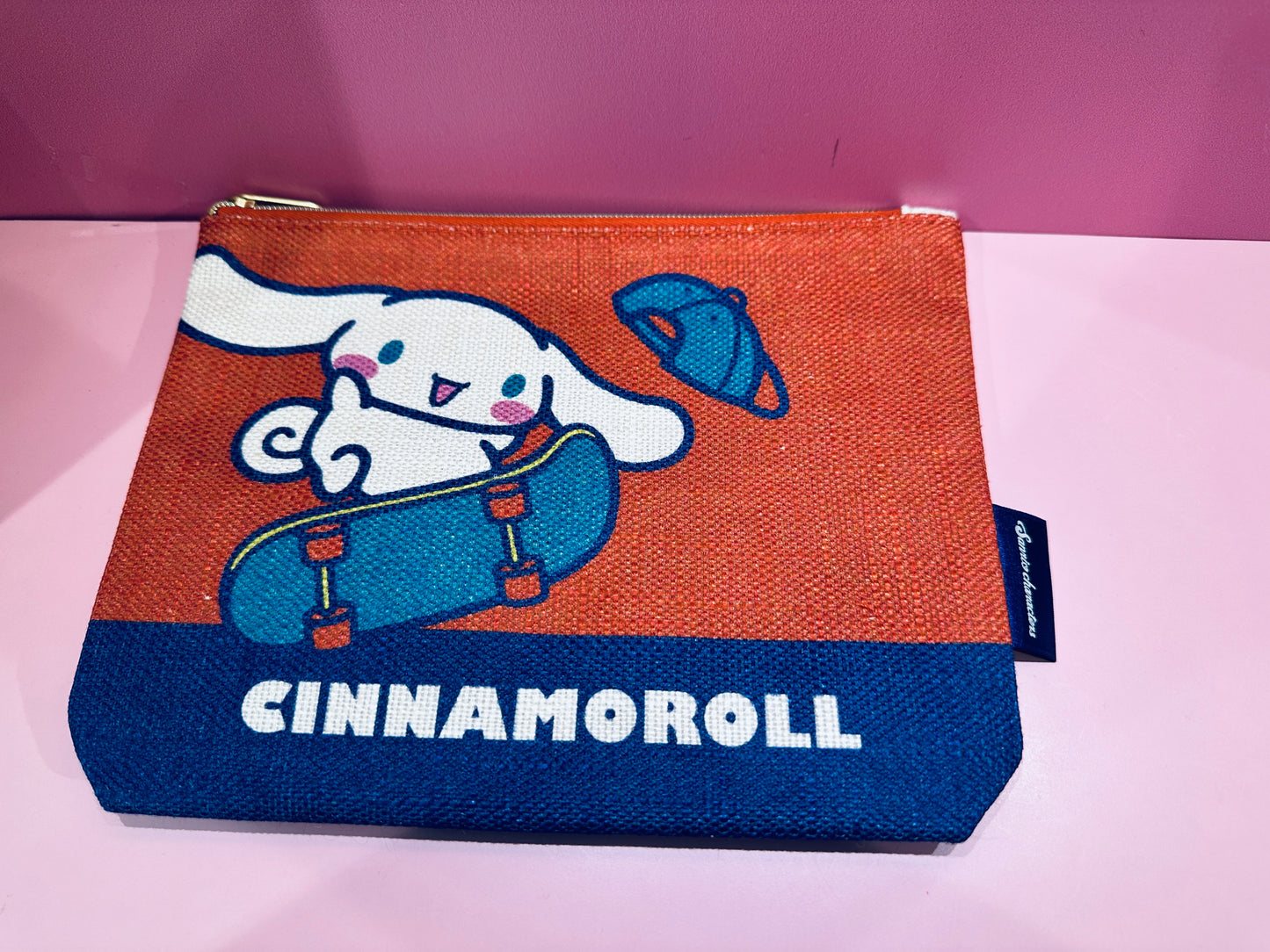 SANRIO CHARACTERS CINNAMOROLL CAVAS POUCH 2023 RETRO 9