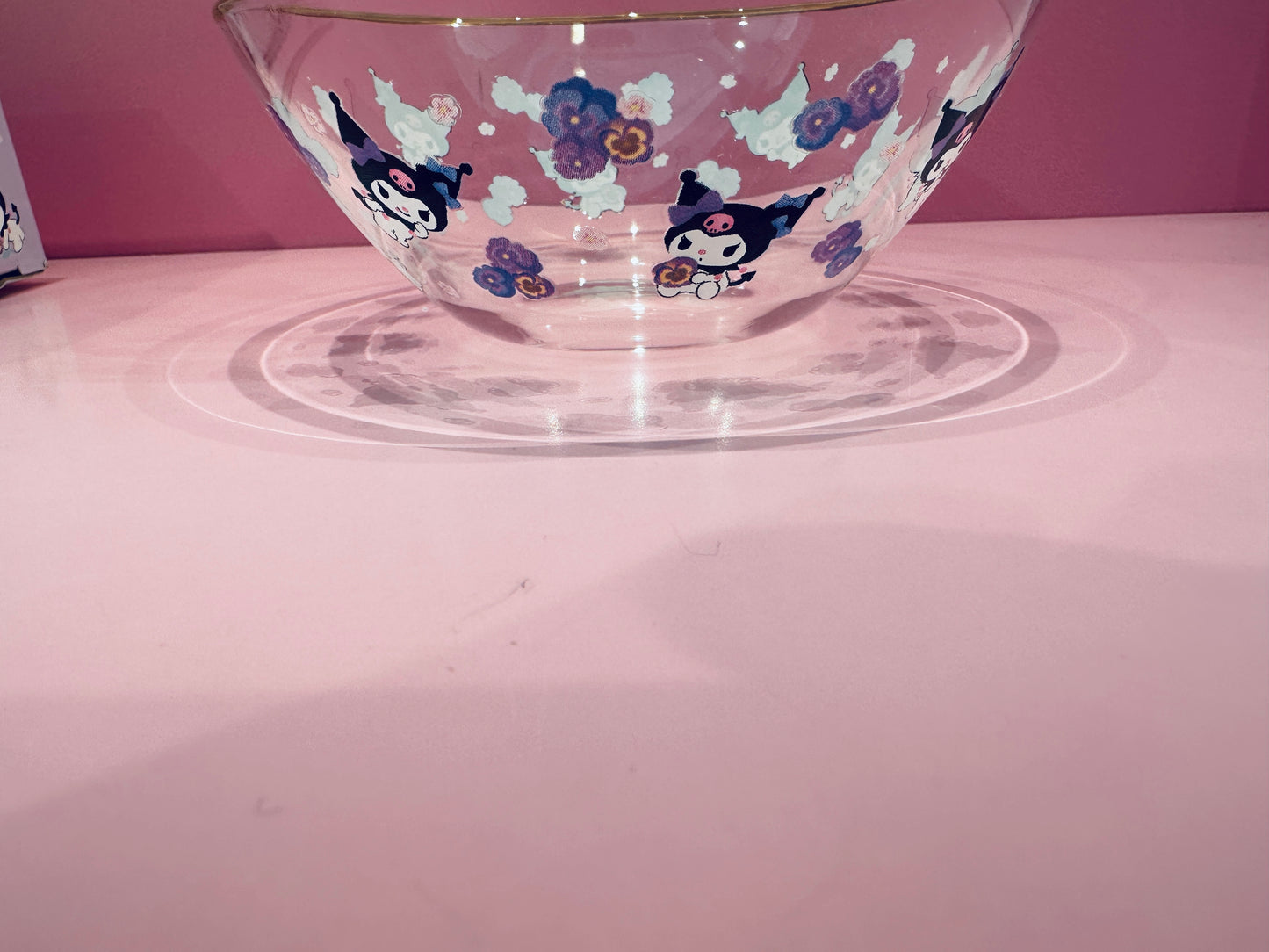 SANRIO ORIGINAL KUROMI GLASS BLOW