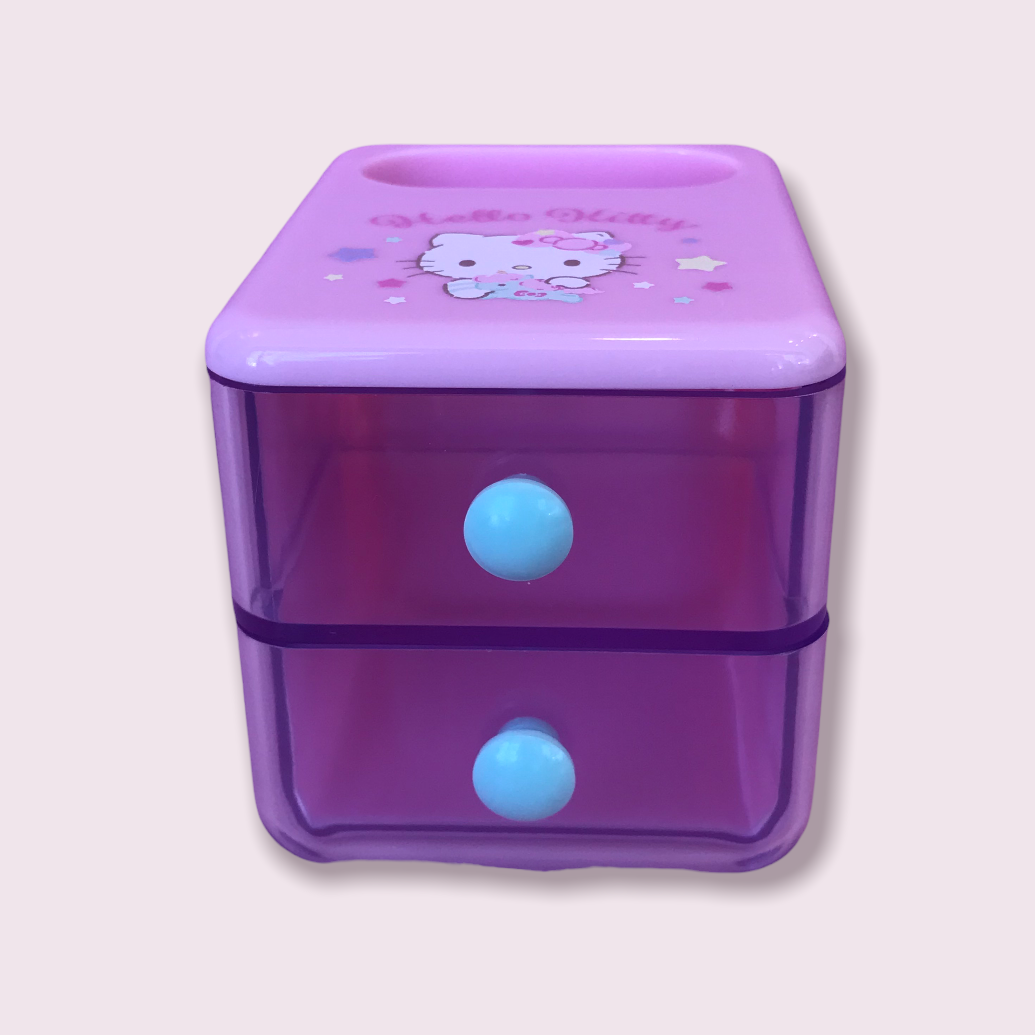 Hello Kitty 2 level popular Storage boxes/Drawer