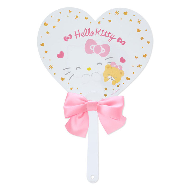 SANRIO ORIGINAL HELLO KITTY HANDHELD FAN SMILING