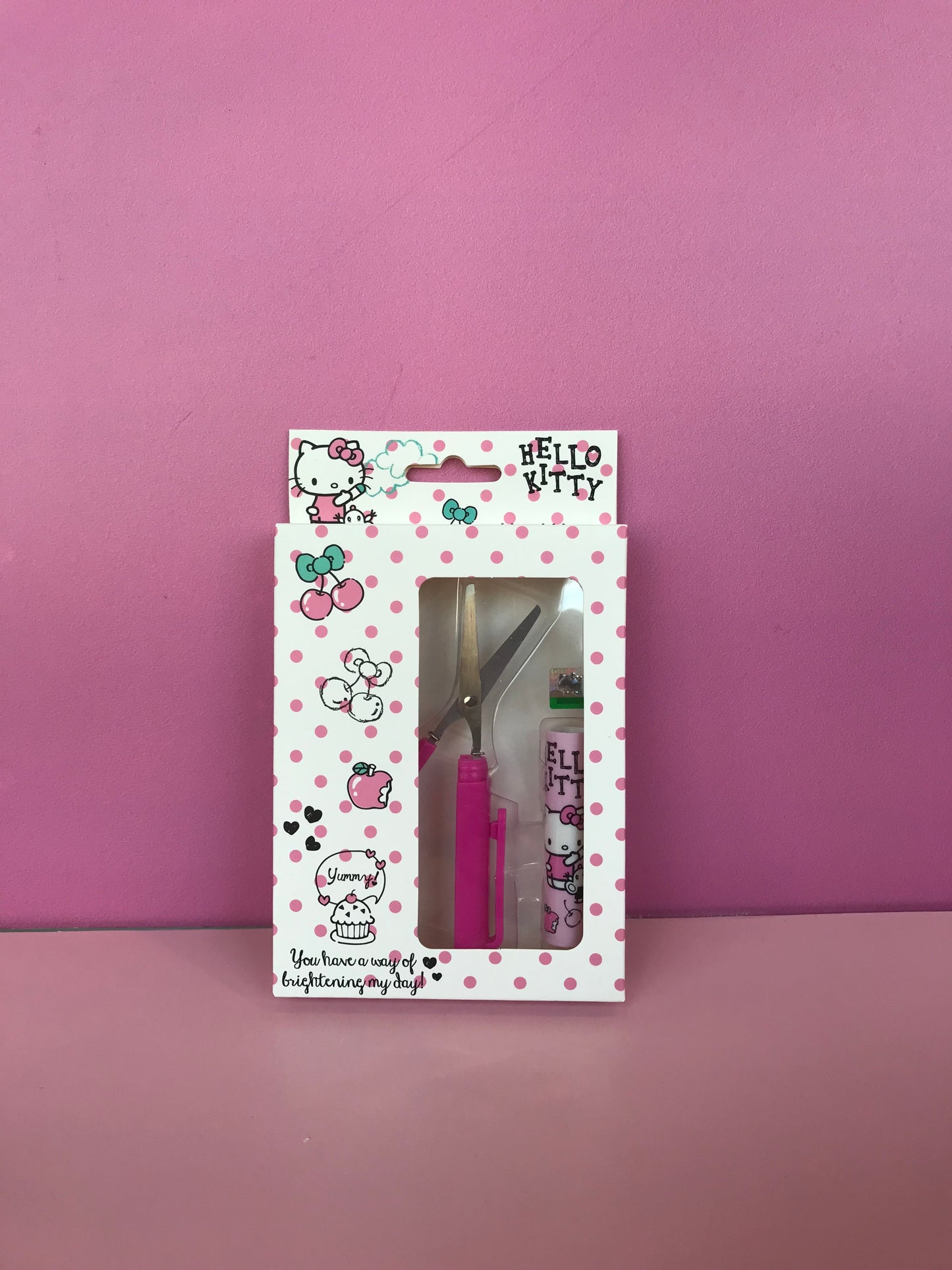 HELLO KITTY SCISSORS IN THE BOX PINK