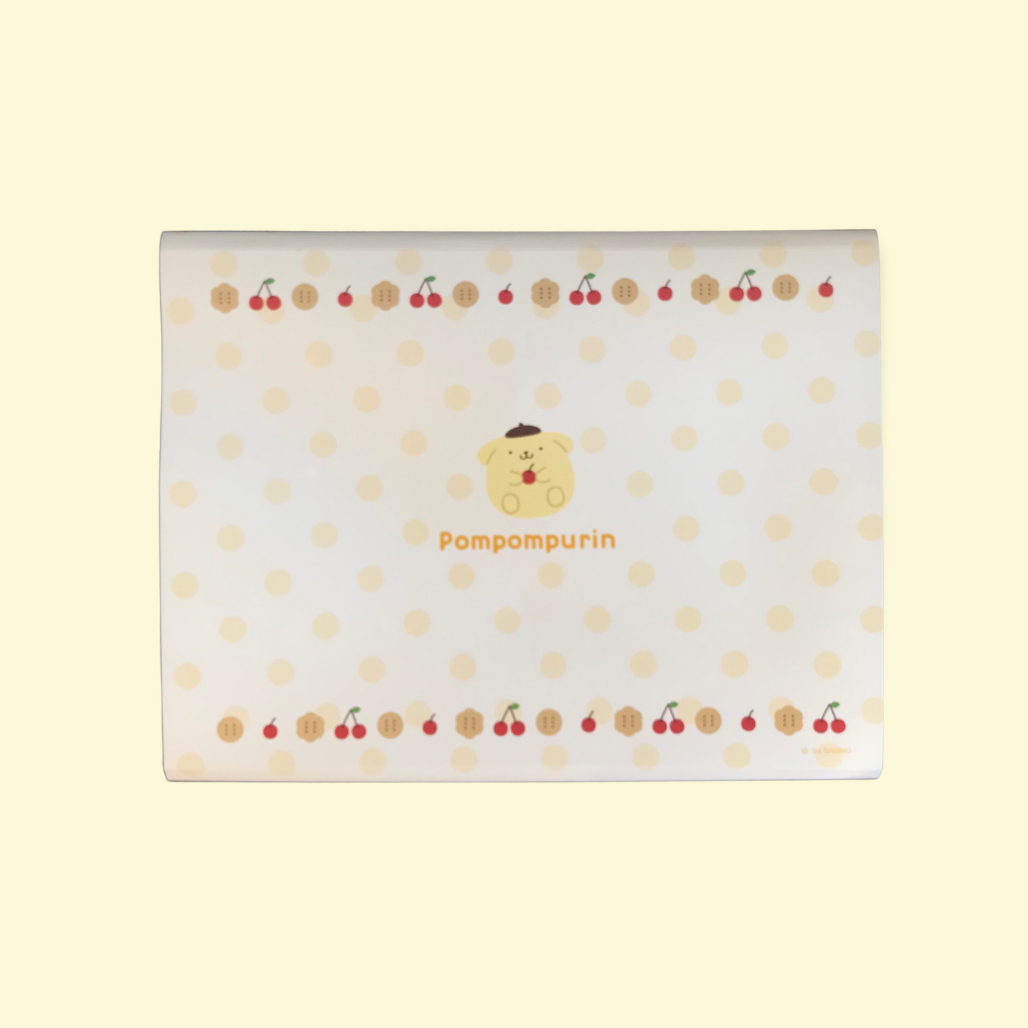 SANRIO JAPAN ORIGINAL POMPOMPURIN PN KUJI 2024 FILE FOLDER (WHITE) #11