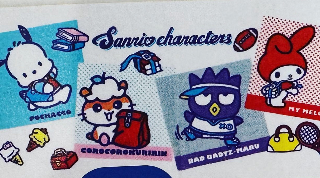 SANRIO ORIGINAL CHARACTERS HAND TOWEL 2023 RETRO 20