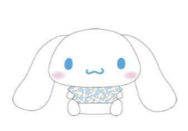 SANRIO CINNAMOROLL 8 IN PATTERN PLUSH CN