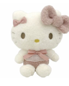 HELLO KITTY 7 IN PLUSH SOFT & CUDDLY