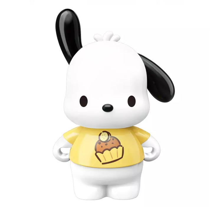 SANRIO ORIGINAL POCHACCO BULIT YOURSELF FIGURE AFTERNOON TEA