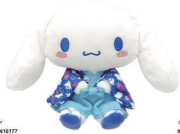 SANRIO CINNAMOROLL KIMONO 6 IN STANDING PLUSH