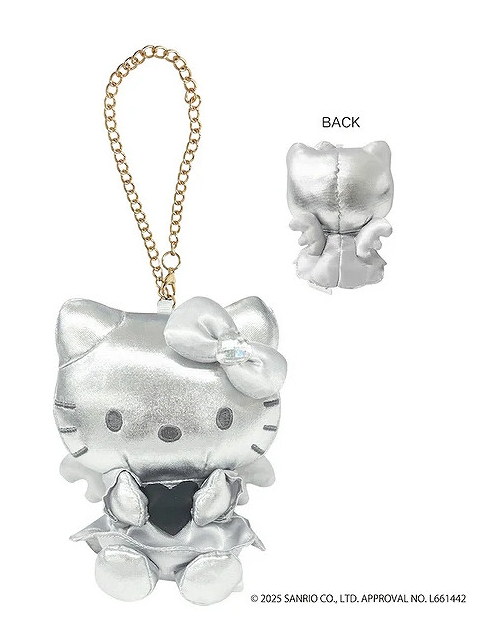 SANRIO MASCOT BAG CHARM HELLO KITTY SILVER ANGEL