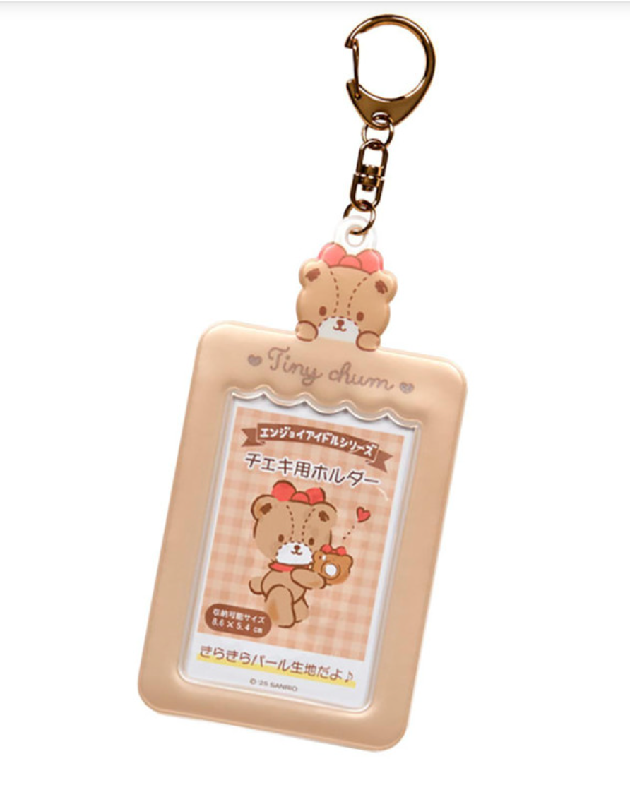SANRIO ORIGINAL TINY CHUM INSTAX CASE CHARM ENJOY IDOI