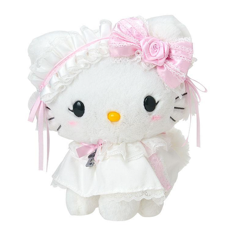 SANRIO ORIGINAL CHARMMY KITTY PLUSH TOY WHITE FRILL – I Love My
