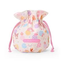 SANRIO ORIGINAL CHARACTERS DRAWSTRING PURSE