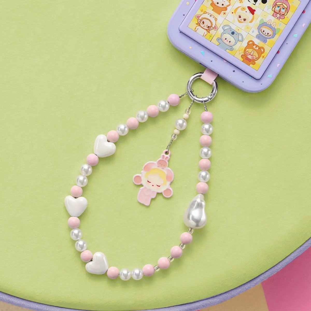 POPMART PAJAMA PARTY PHONE CHARM BLIND BOX