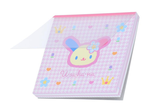 SANRIO ORIGINAL USAHANA MEMO PAD Y2K HOUNDSTOOTH