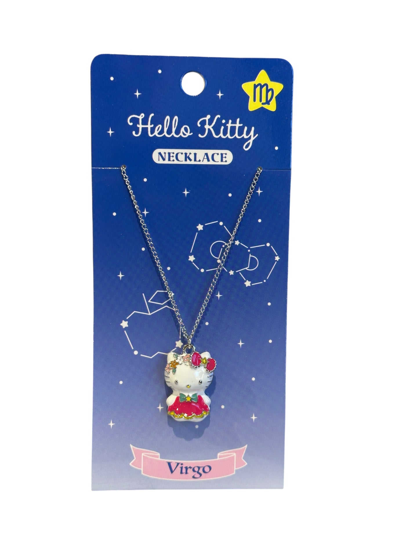 SANRIO HELLO KITTY NECKLACE VIRGO ZODIAC