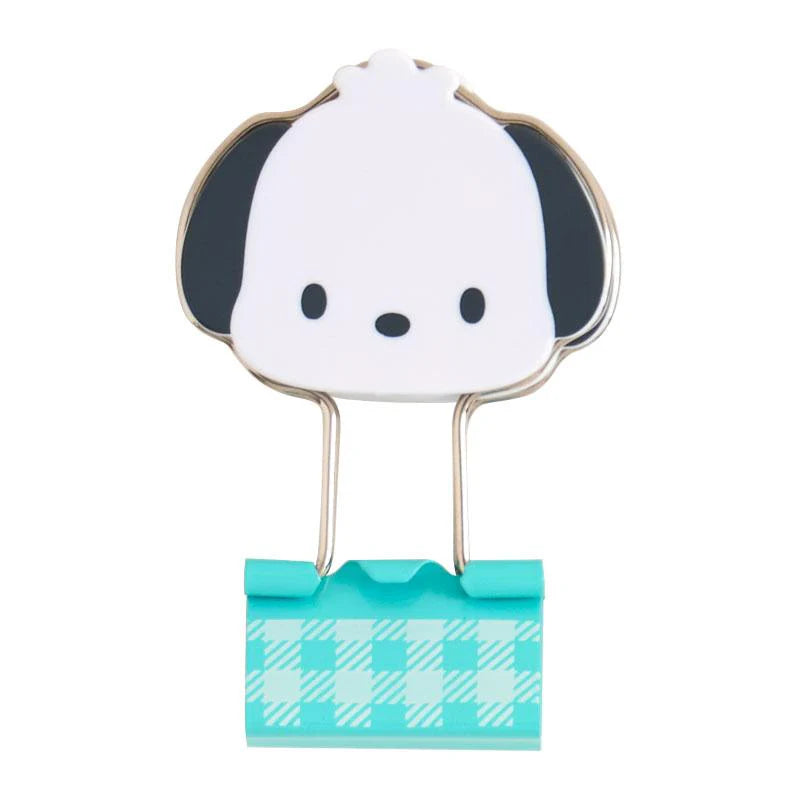 SANRIO POCHACCO 3 PC DOUBLE CLIP SET