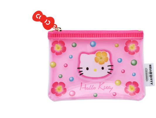 SANRIO ORIGINAL HELLO KITTY 50TH ANNIVERSARY FLAT POUCH MIK 1996