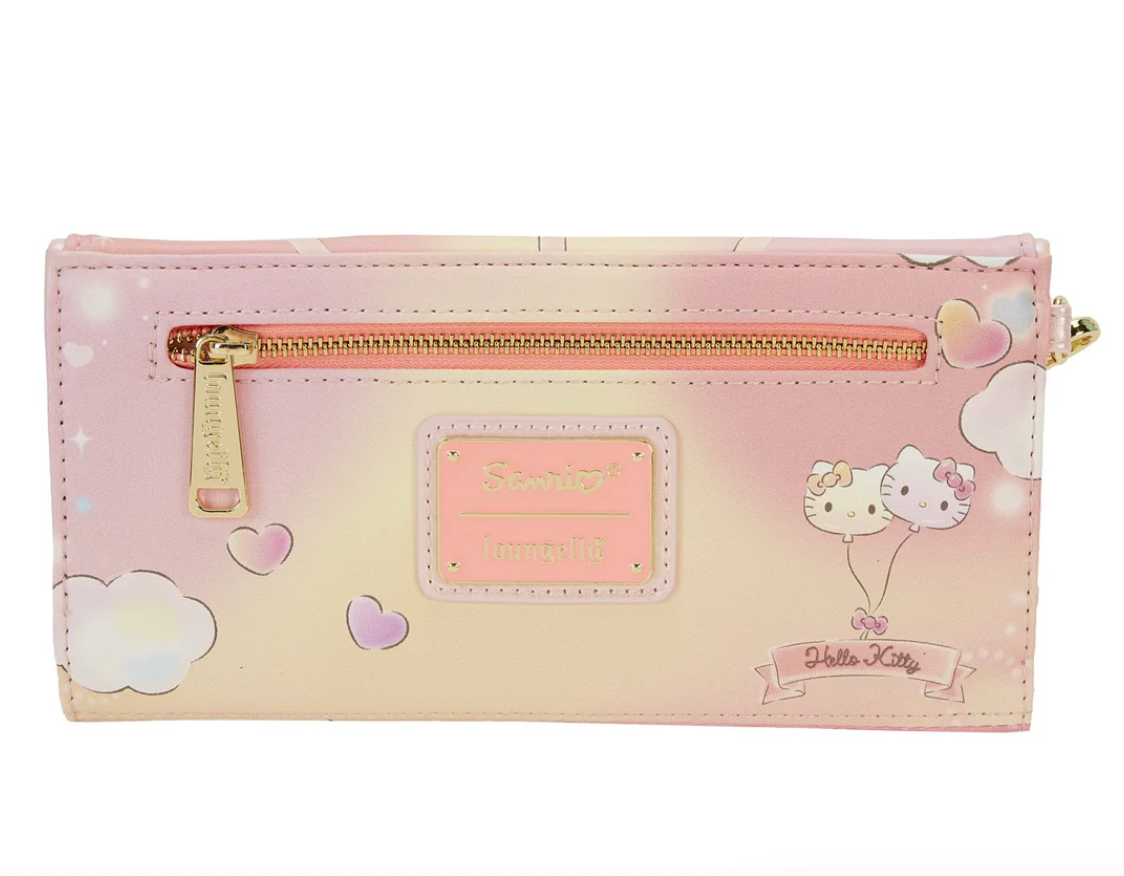 SANRIO X LOUNGEFLY HELLO KITTY CARNIVAL WRISTLET WALLET