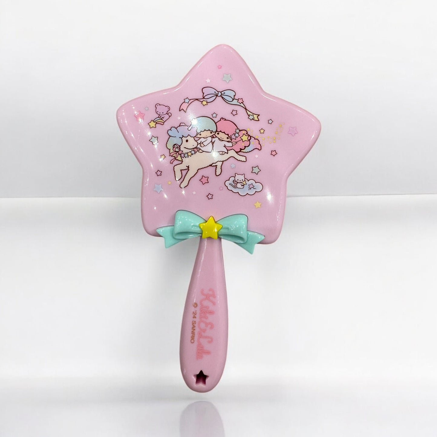 SANRIO ORIGINAL LITTLE TWIN STARS KUJI HAIR PRUSH PINK #9