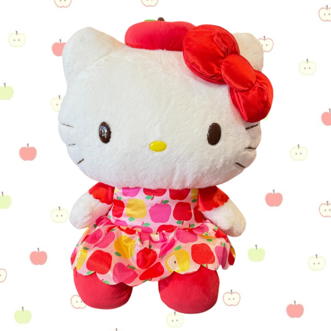 SANRIO HELLO KITTY 15 IN APPLE PLUSH
