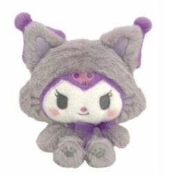 KUROMI MASCOT PLUSH PASTEL KITTEN