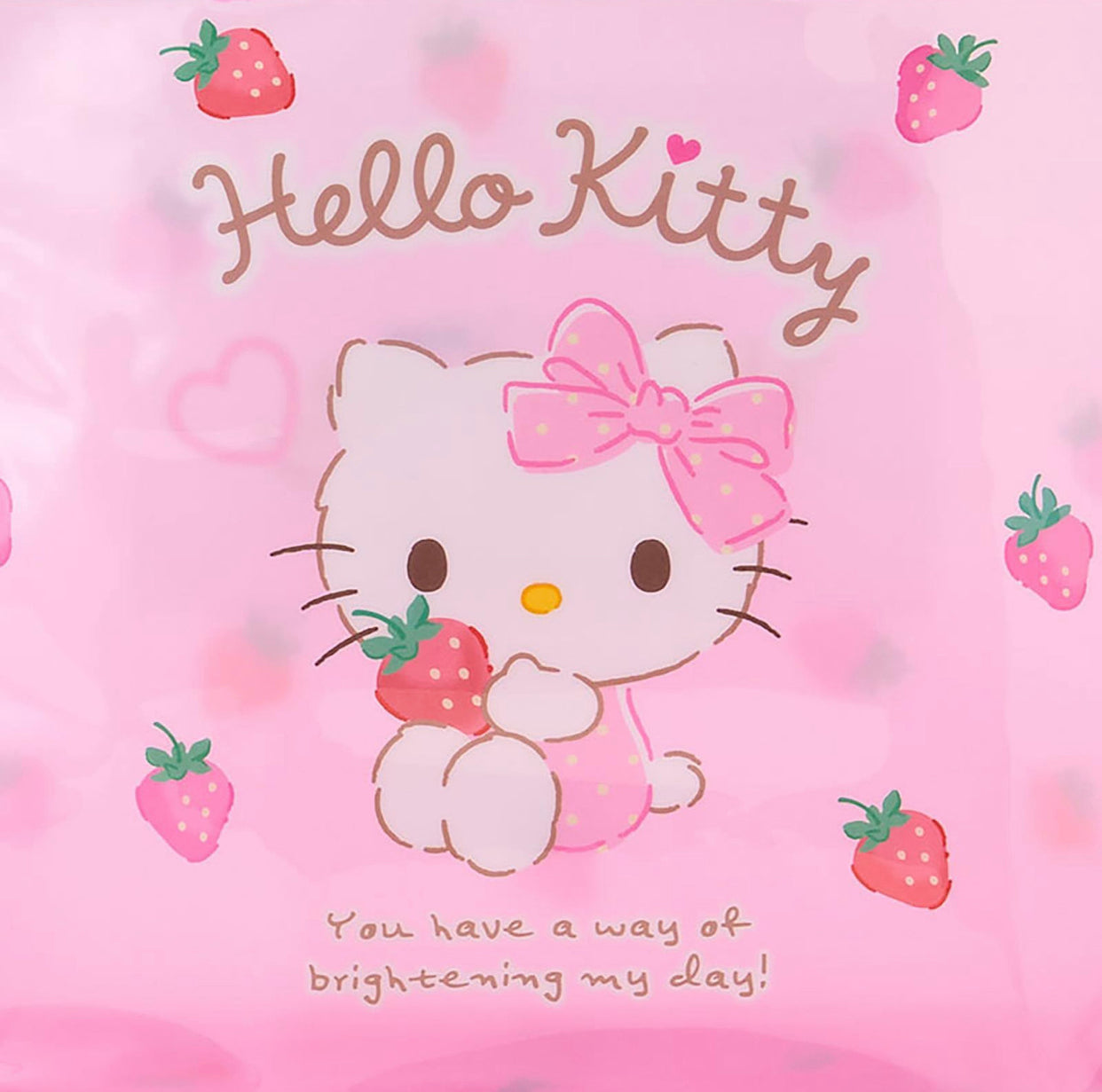 SANRIO HELLO KITTY VINYL POOL BAG