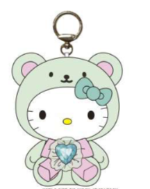 SANRIO HELLO KITTY MAY BIRTHSTONE CLIP ON CHARM
