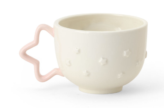 SANRIO ORIGINAL LITTLE TWIN STARS CUP & SAUCER FRAME DESIGN