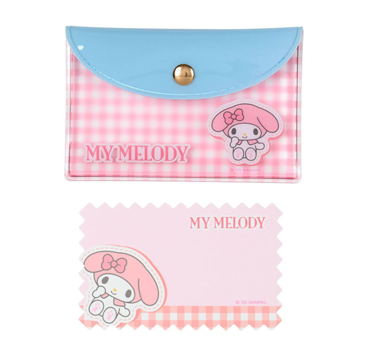 SANRIO MY MELODY MEMO AND CARD CASE