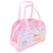 SANRIO ORIGINAL CHARACTERS VINYL BOSTON BAG