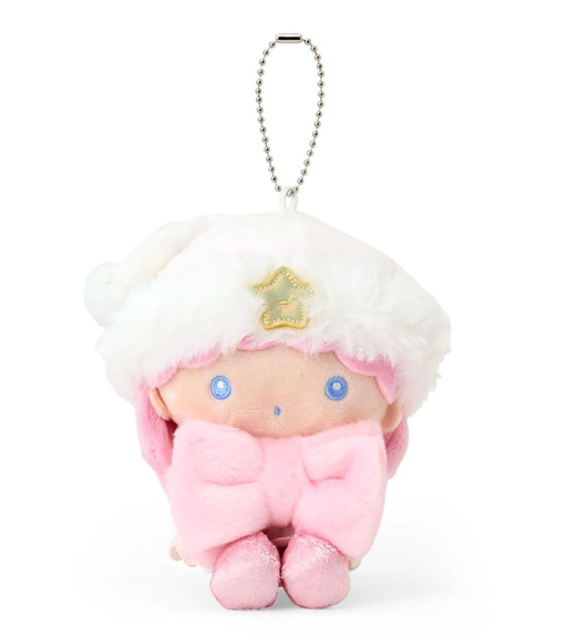SANRIO ORIGINAL LITTLE TWIN STARS LALA MASCOT HOLDER SPARKLING WINTER